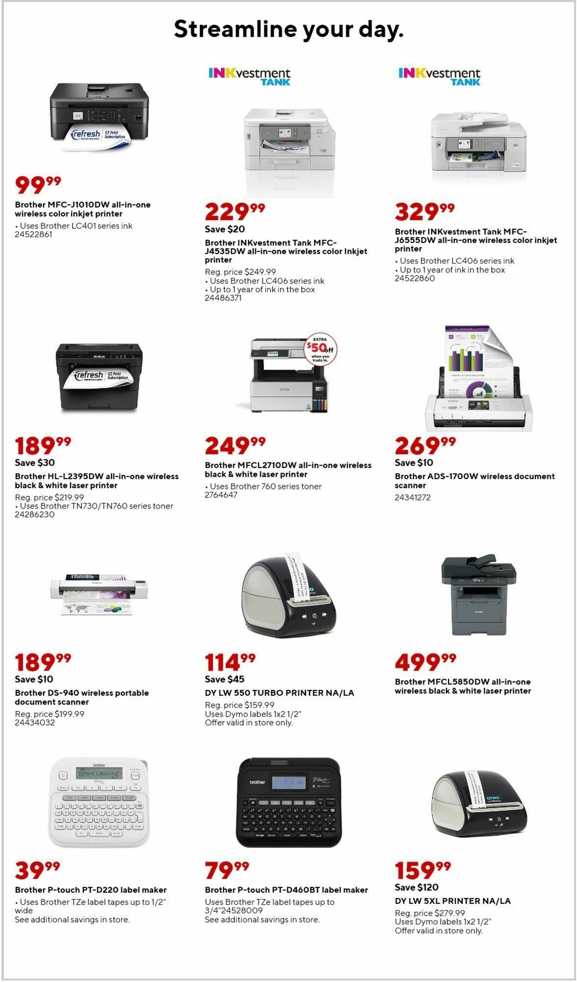 Staples Weekly Ad from October 22