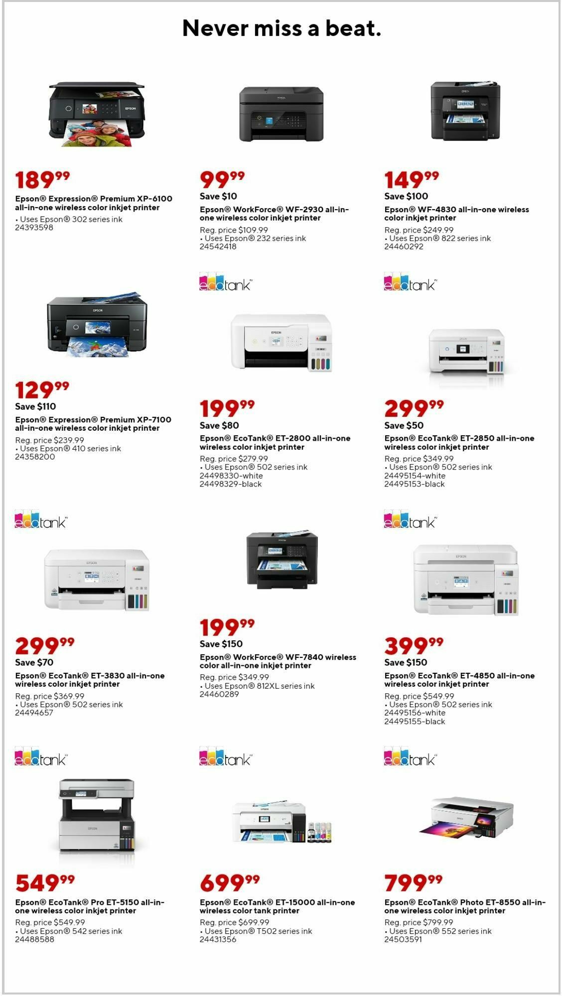 Staples Weekly Ad from October 22