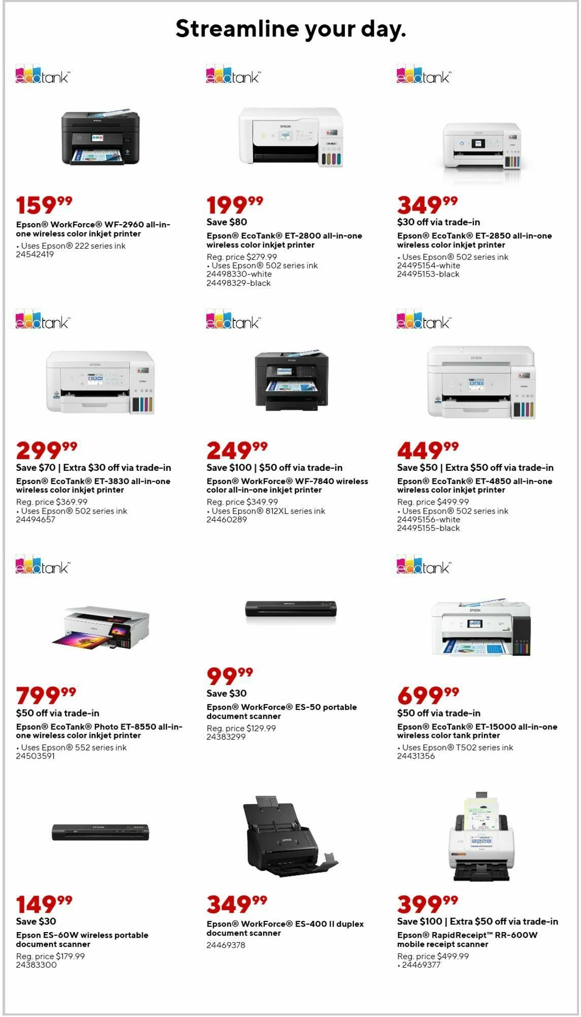 Staples Weekly Ad from November 5