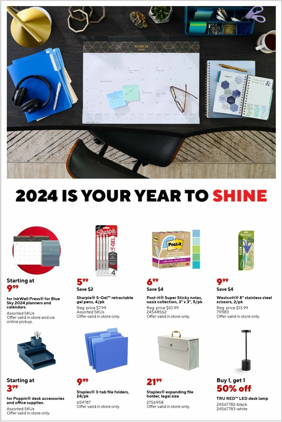Staples Weekly Ad from November 19