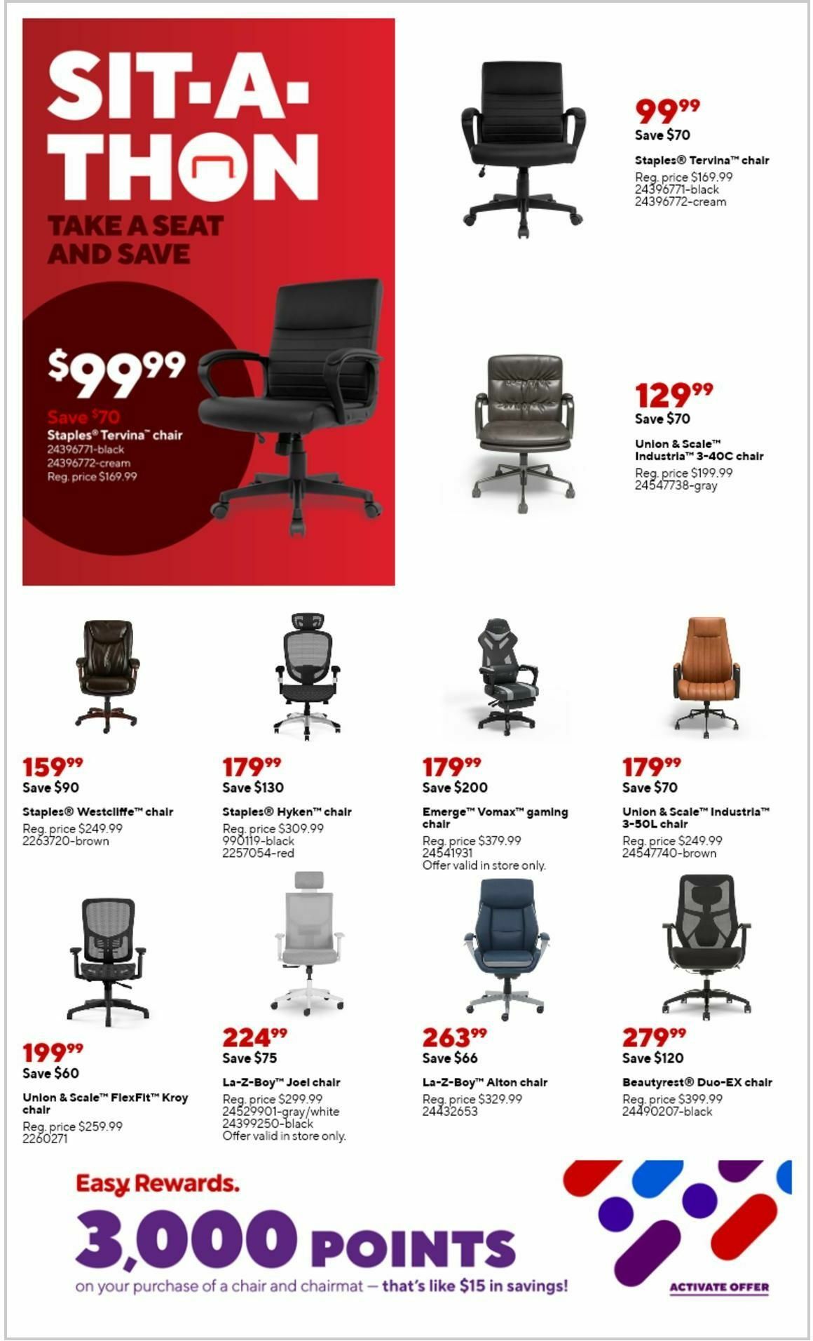 Staples Weekly Ad from February 18
