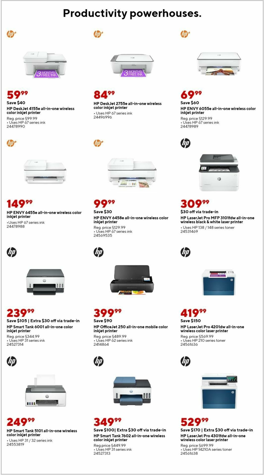 Staples Weekly Ad from February 25
