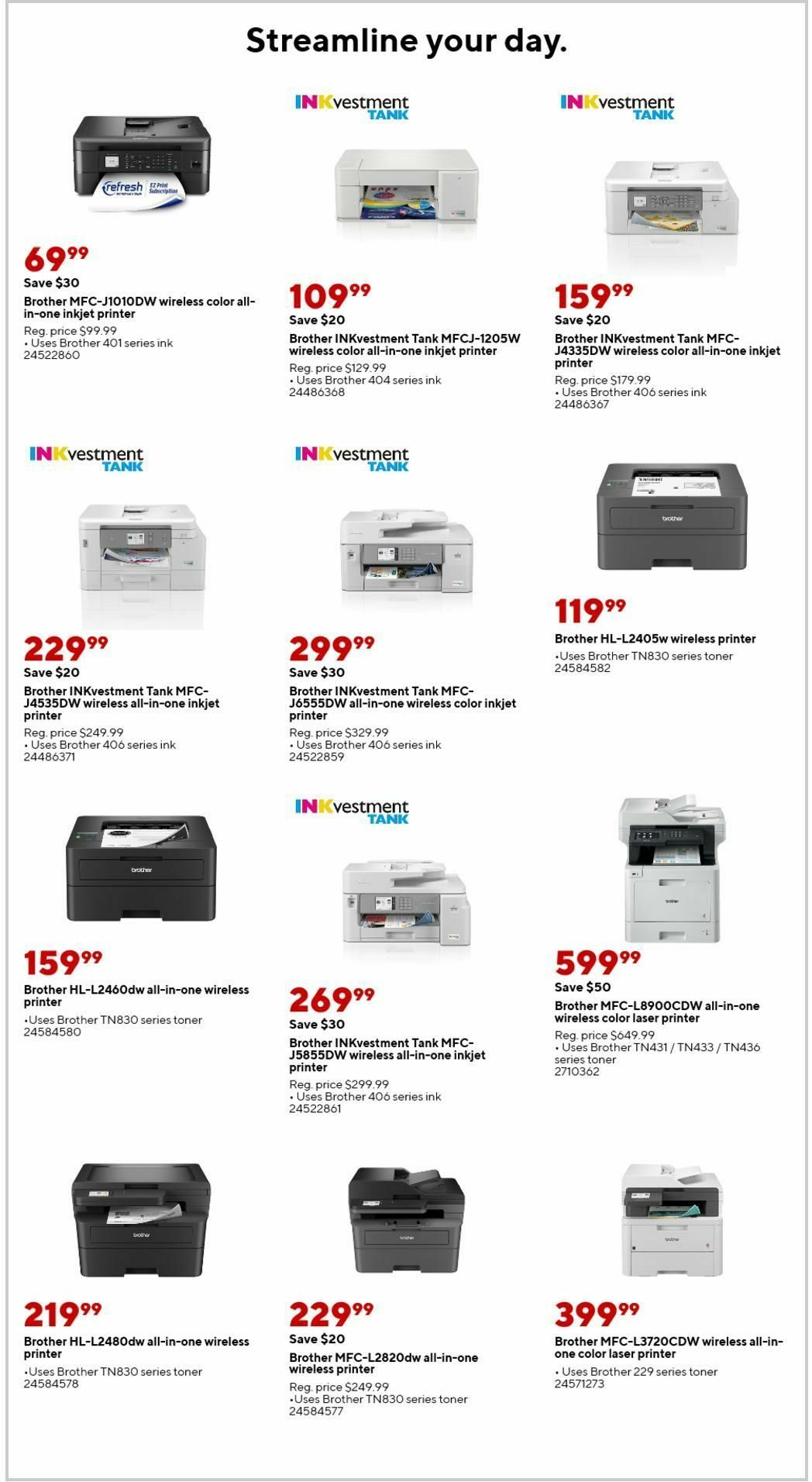 Staples Weekly Ad from February 25