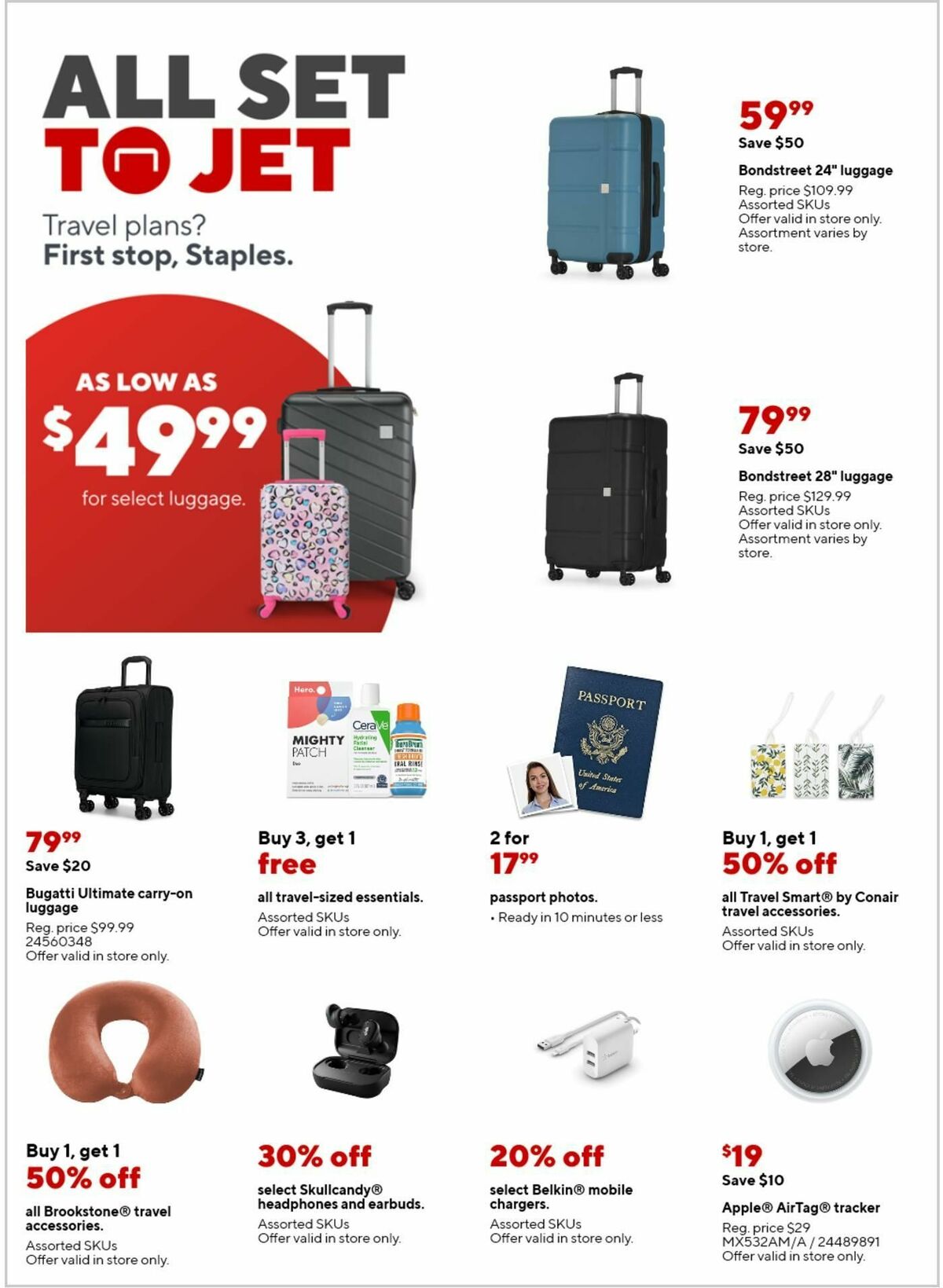 Staples Weekly Ad from March 10
