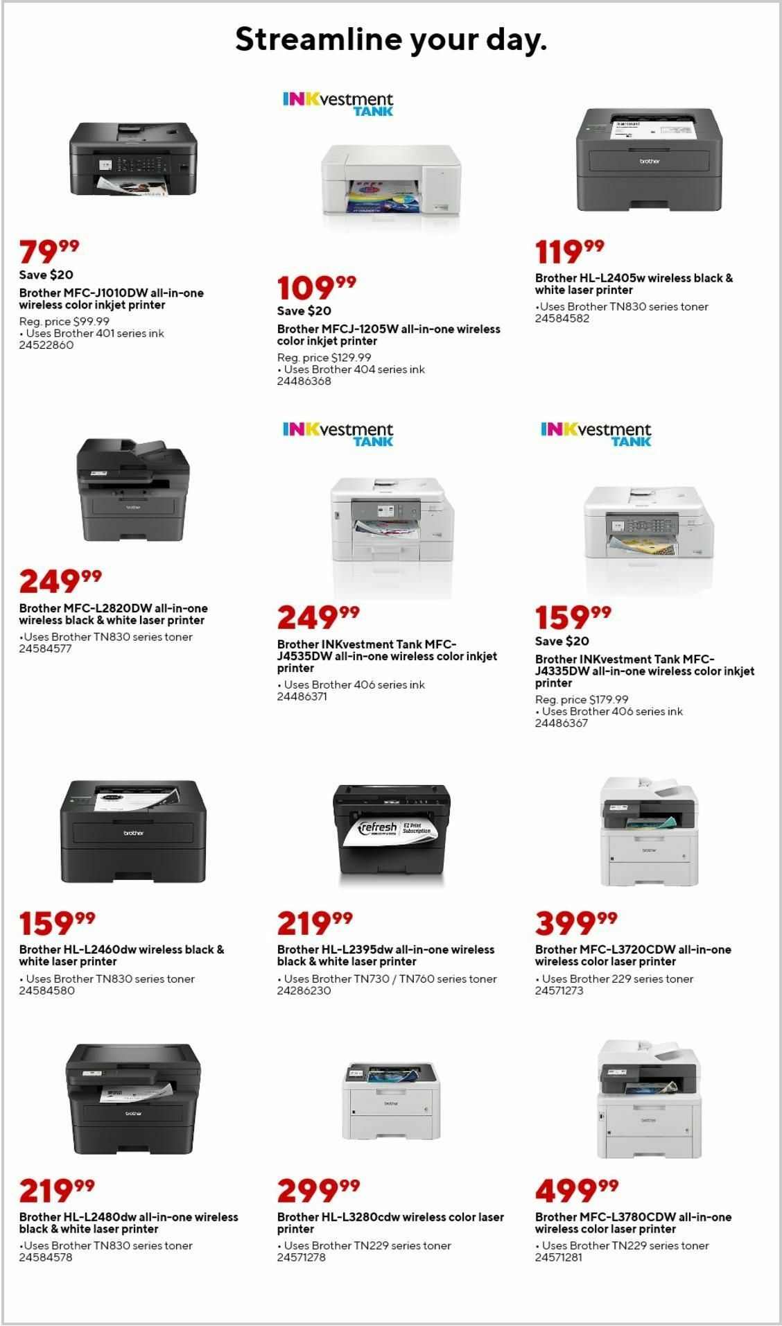 Staples Weekly Ad from March 24