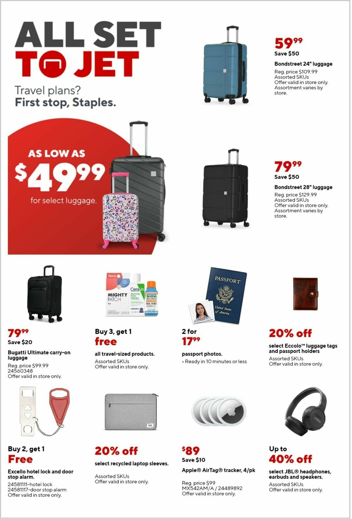 Staples Weekly Ad from March 24
