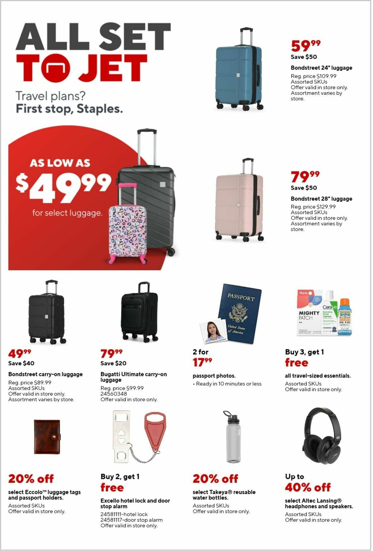 Staples Weekly Ad from March 31