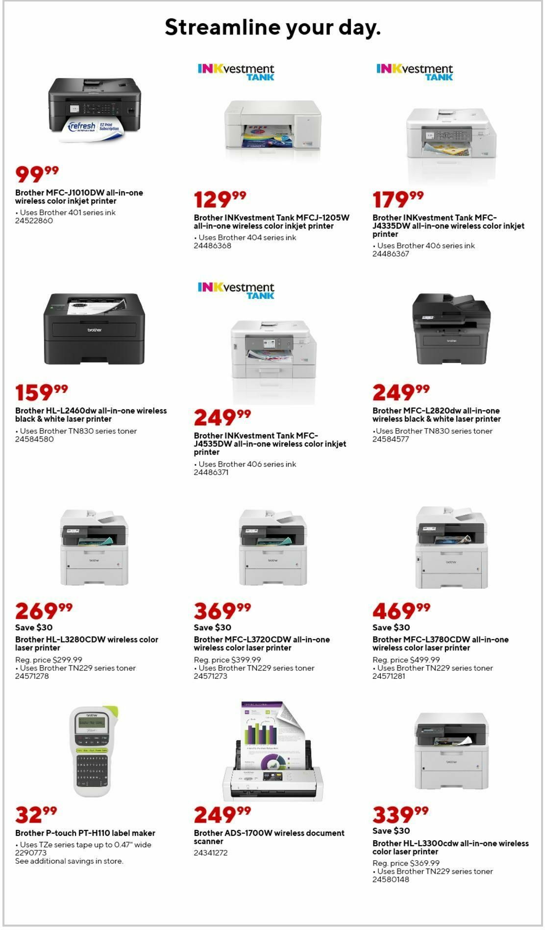 Staples Weekly Ad from April 14