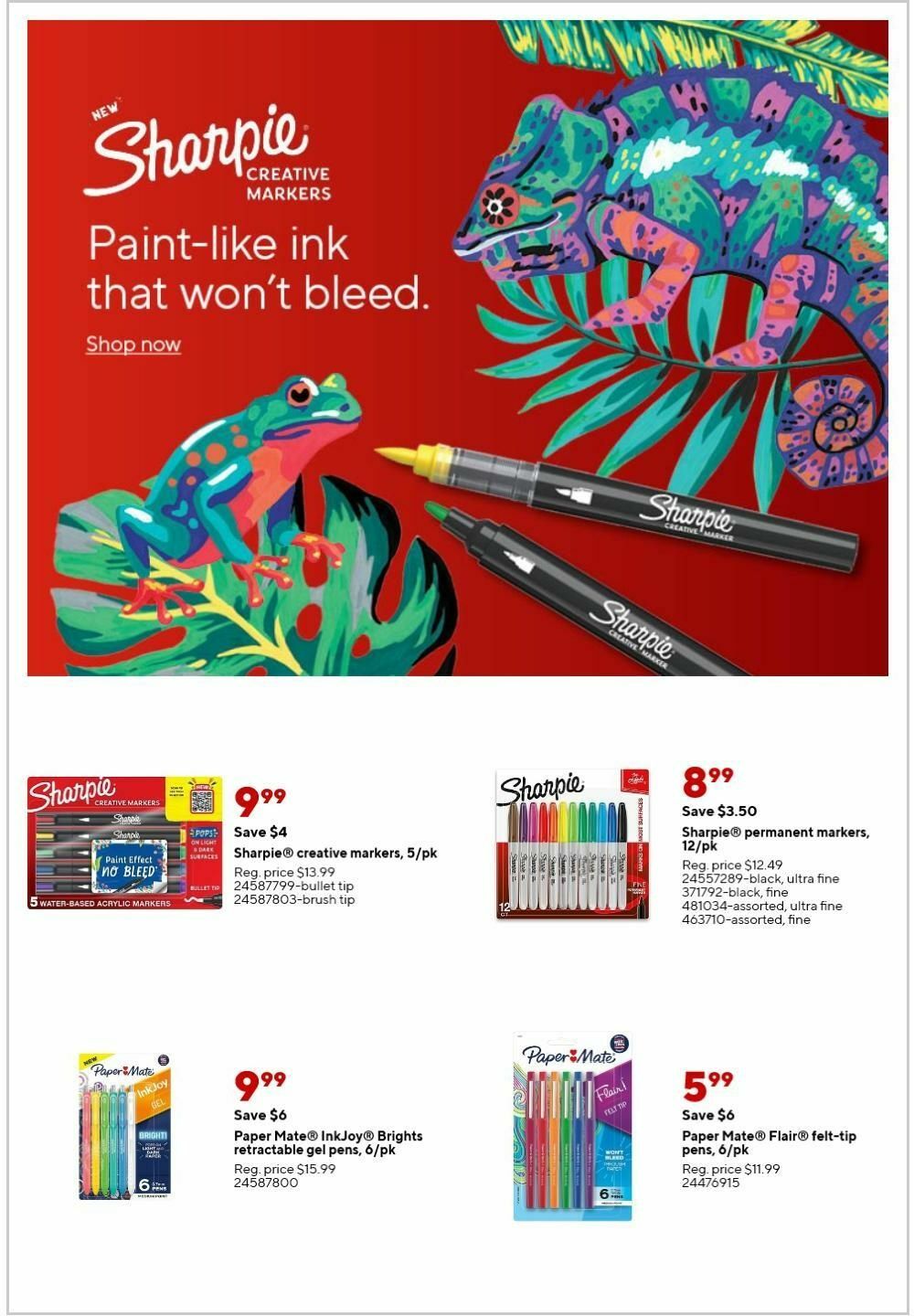 Staples Weekly Ad from April 21