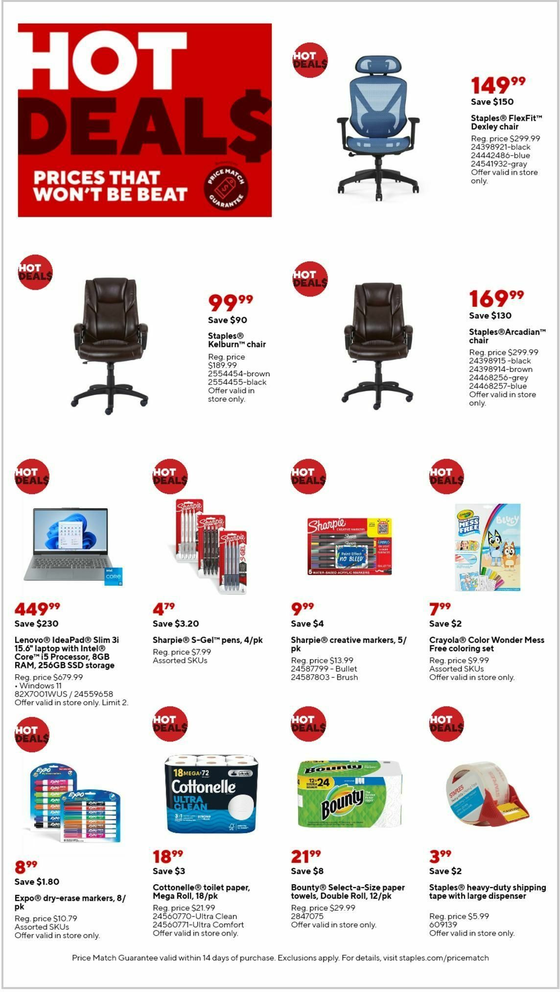 Staples Weekly Ad from May 5