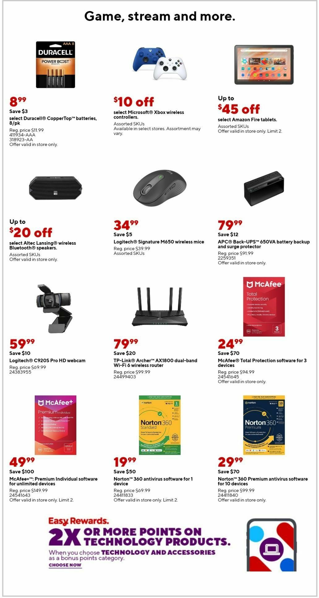 Staples Weekly Ad from June 9