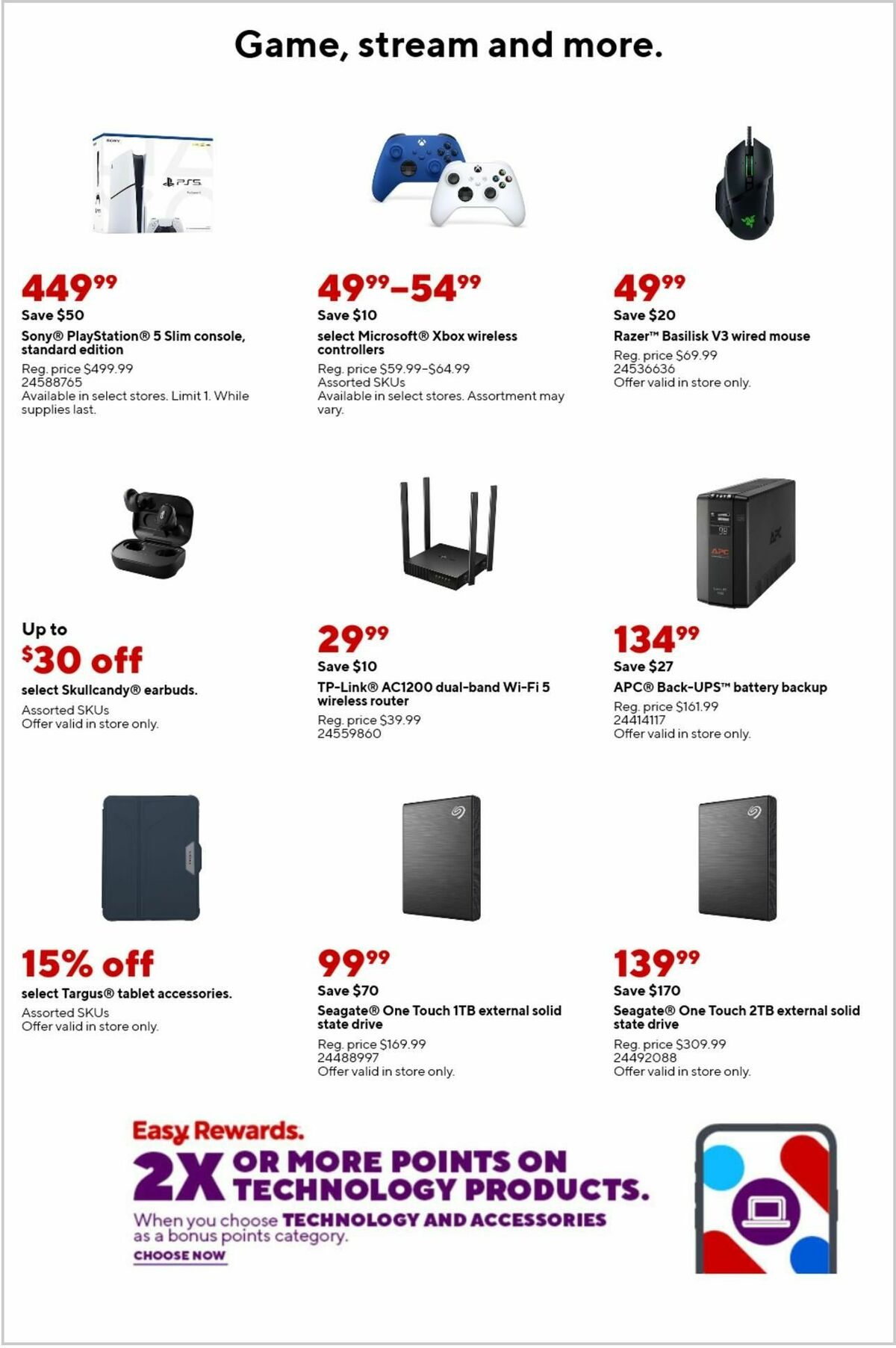 Staples Weekly Ad from July 7