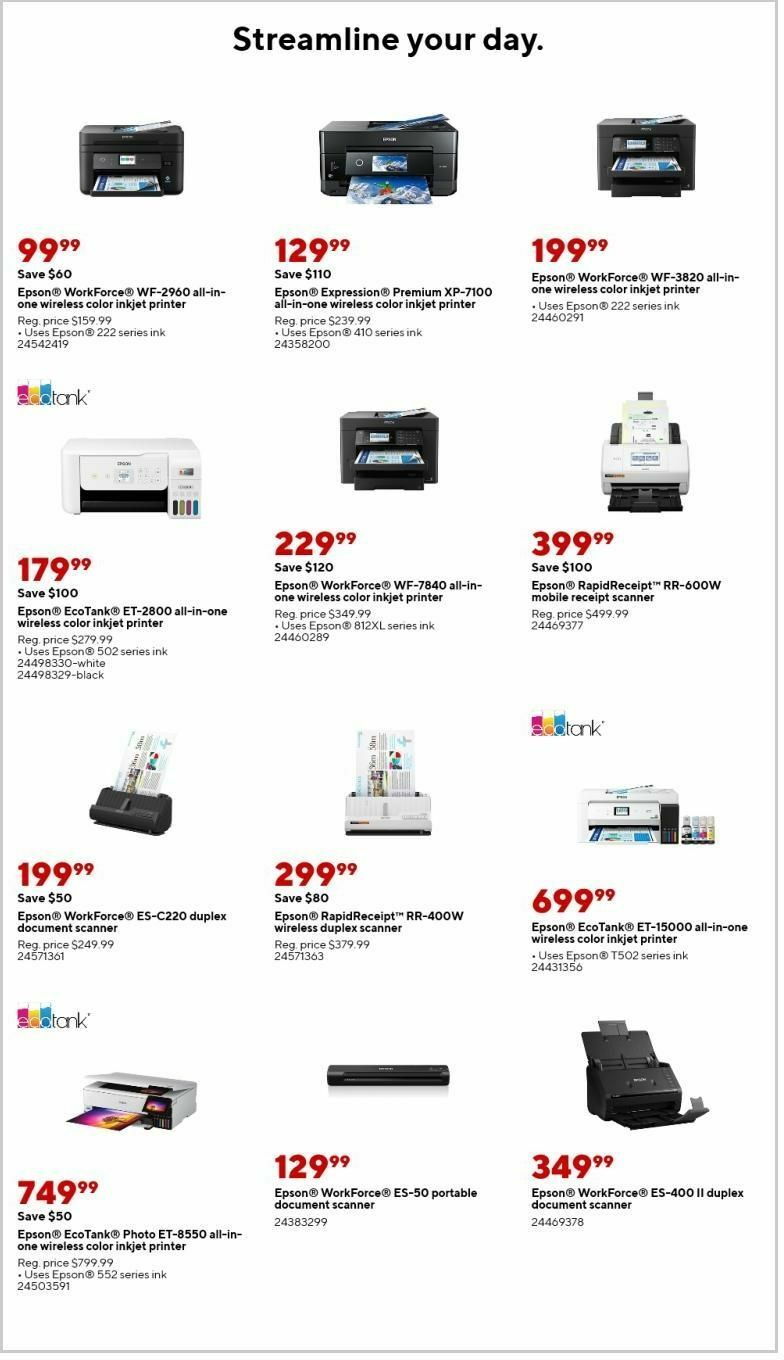 Staples Weekly Ad from November 3