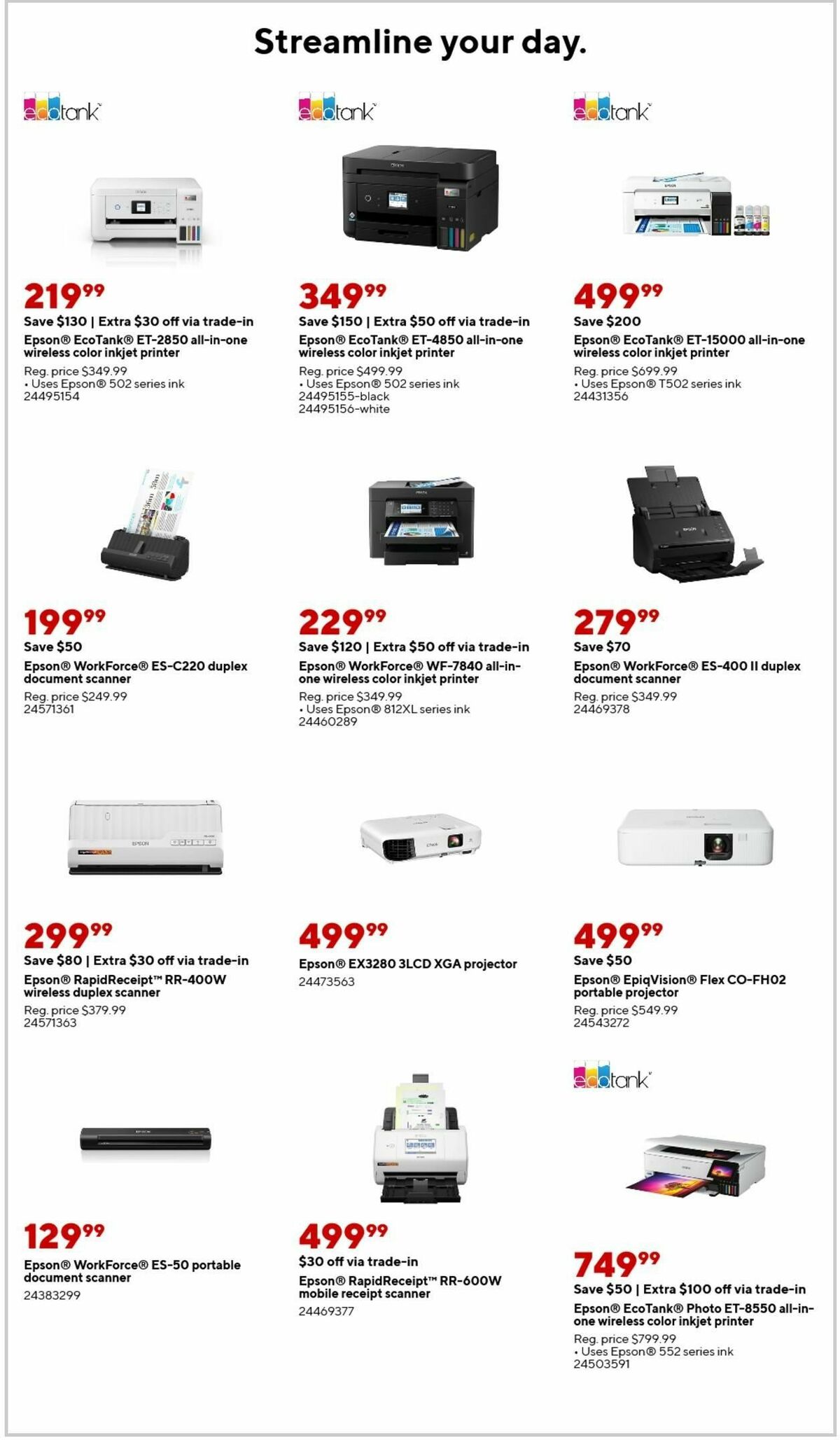 Staples Weekly Ad from December 8