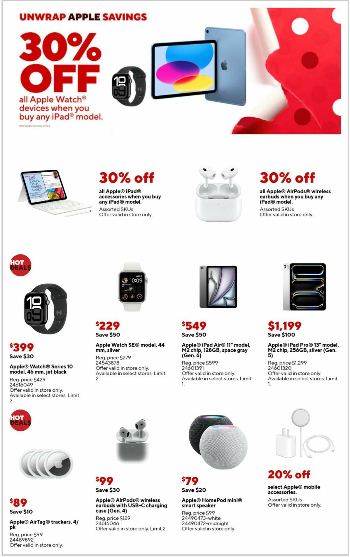 Staples Weekly Ad from December 8