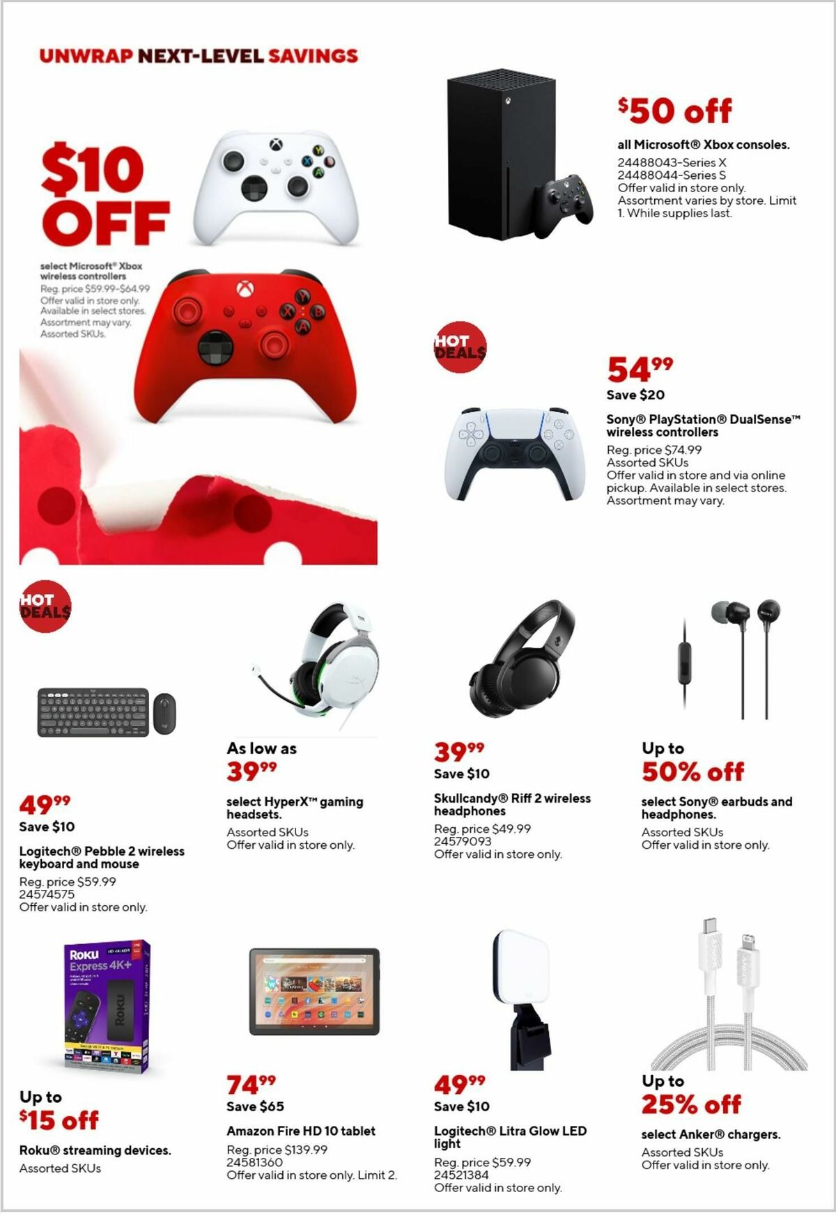 Staples Weekly Ad from December 8