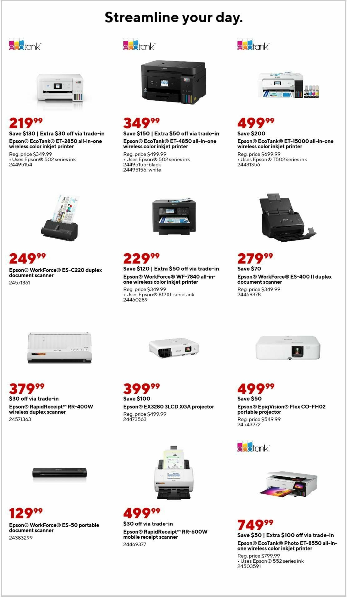 Staples Weekly Ad from December 15