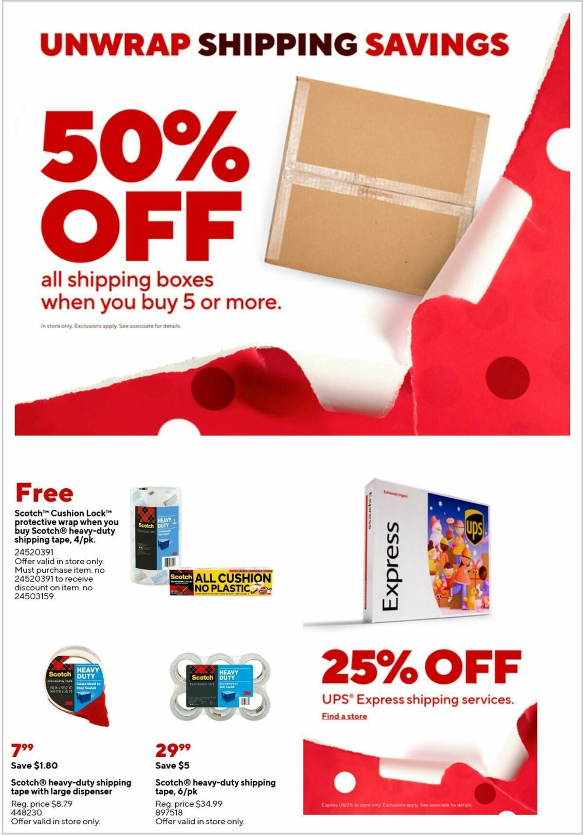 Staples Weekly Ad from December 15