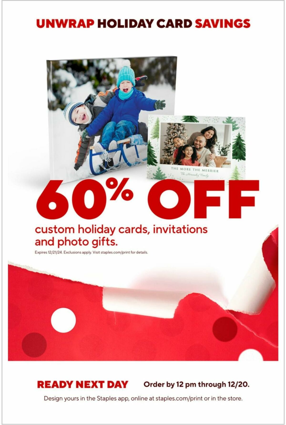 Staples Weekly Ad from December 15