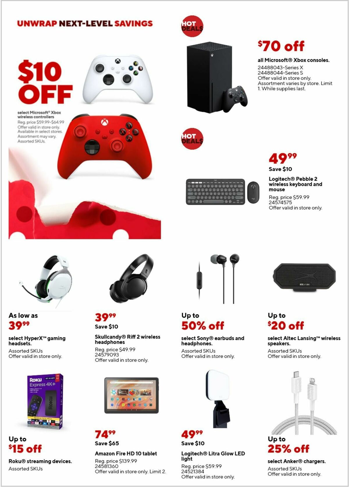 Staples Weekly Ad from December 15
