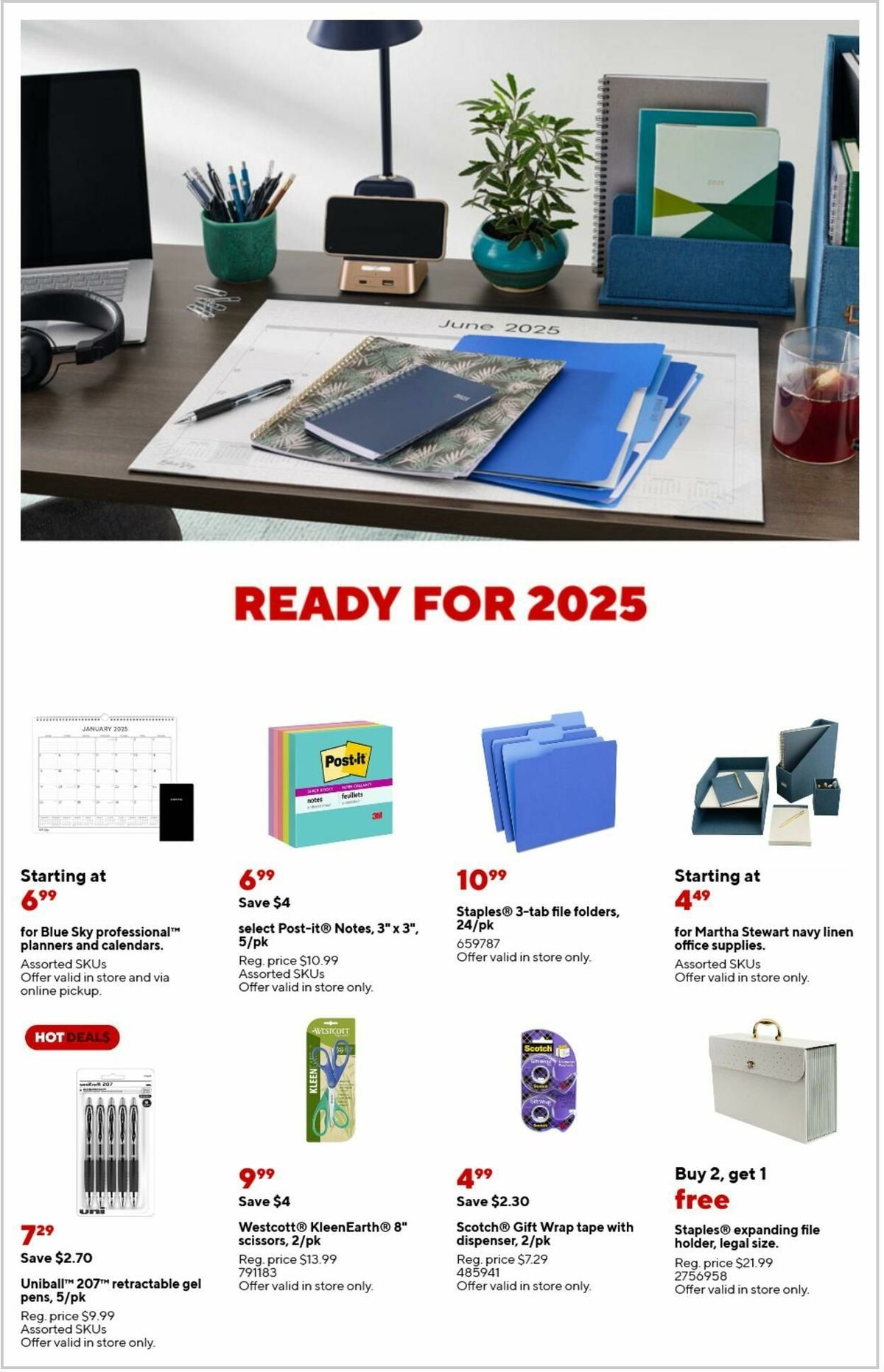 Staples Weekly Ad from December 22