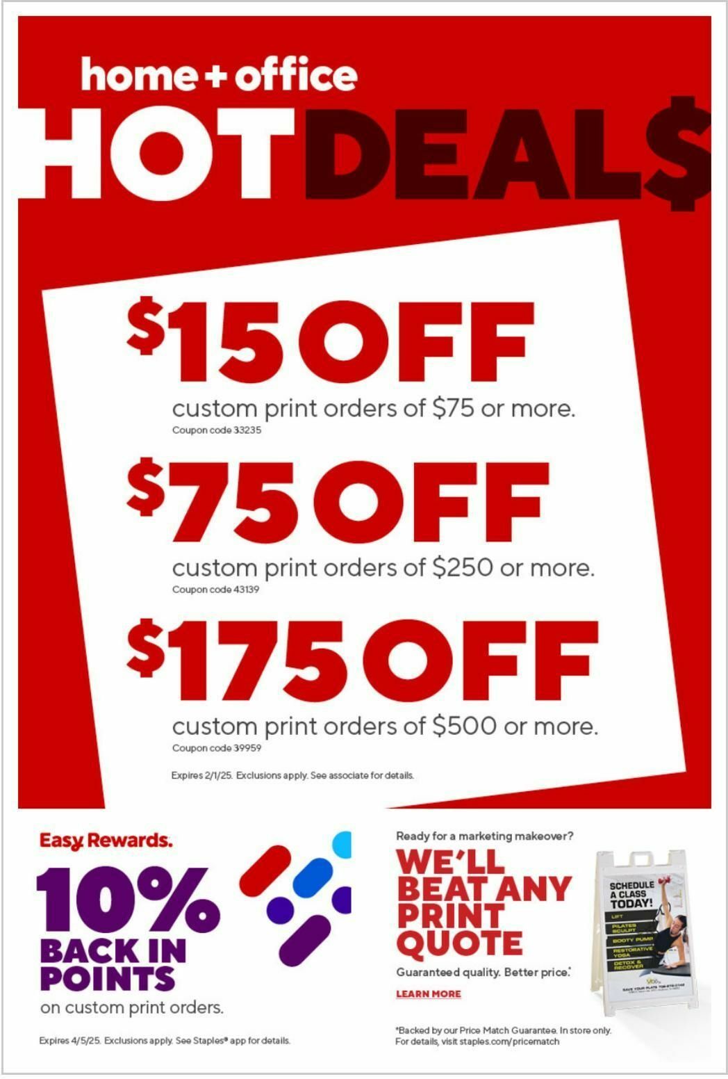 Staples Weekly Ad from December 29
