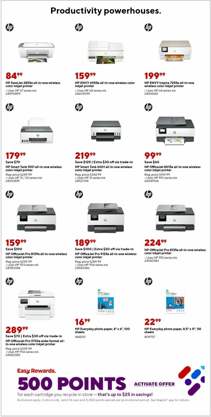 Staples Weekly Ad from January 19