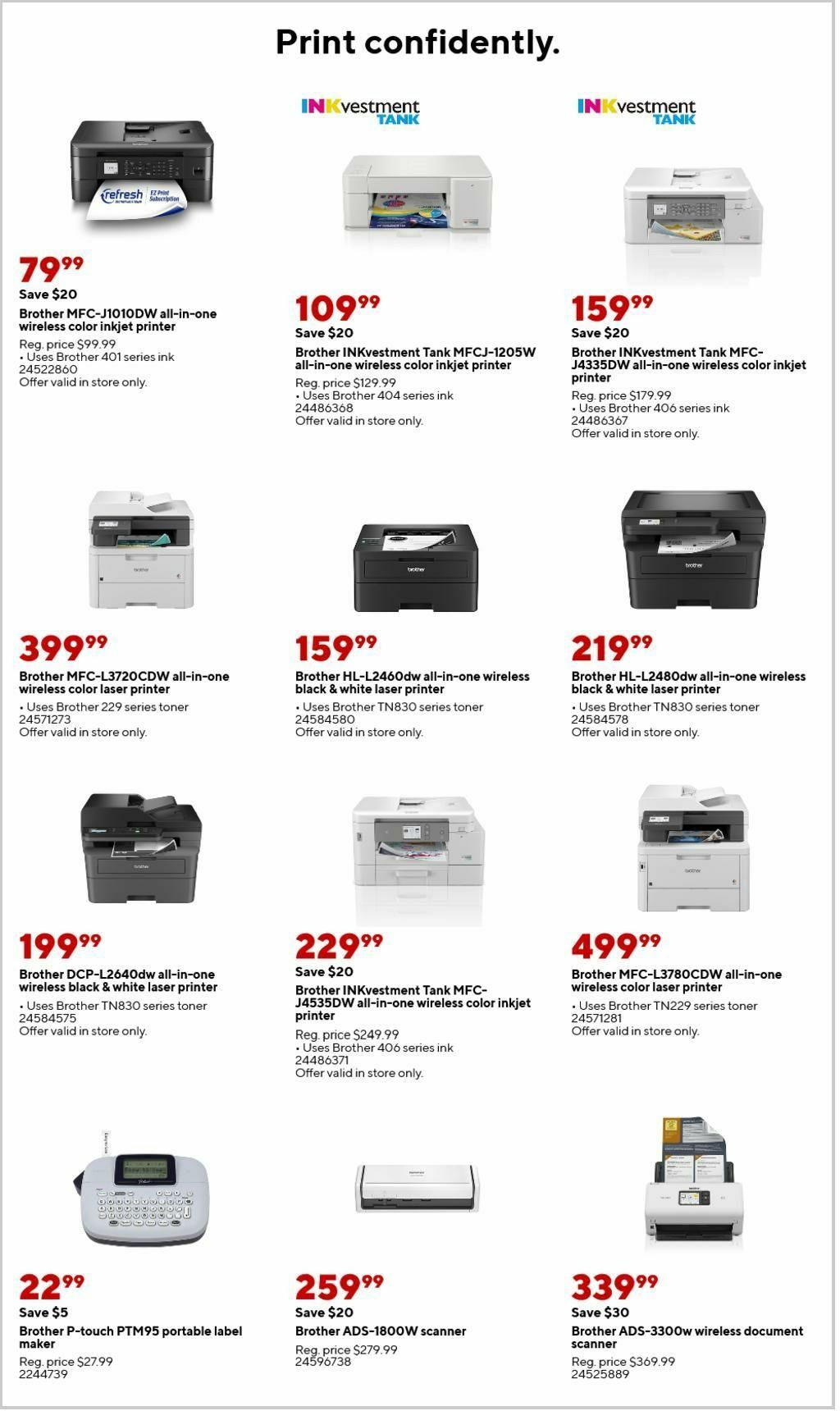 Staples Weekly Ad from January 19