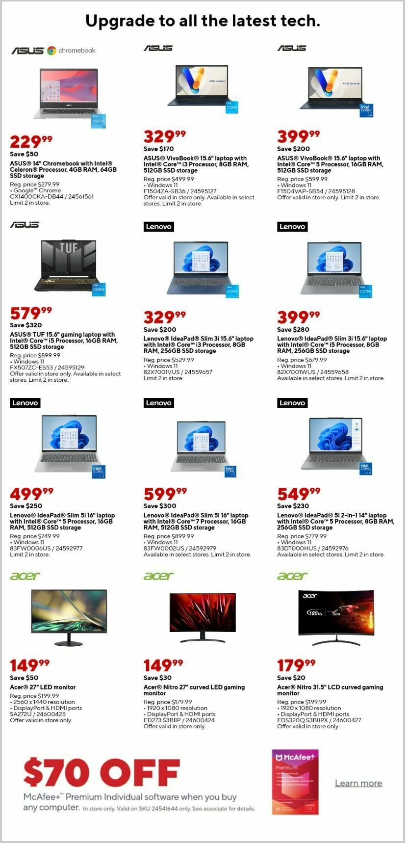 Staples Weekly Ad from January 19
