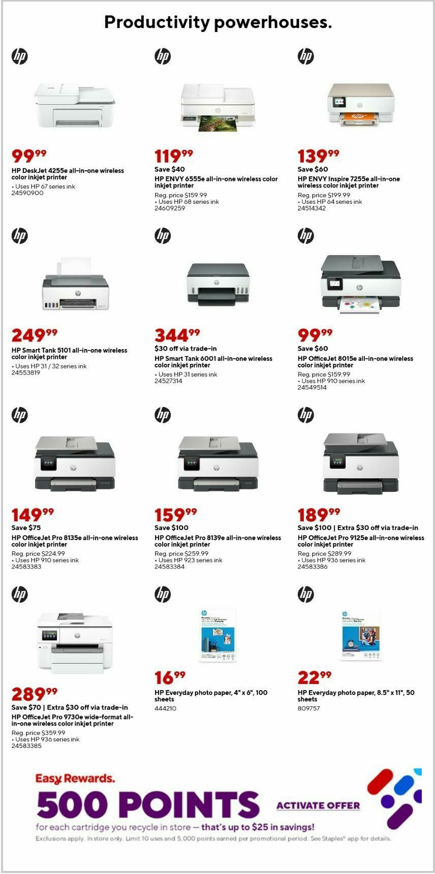 Staples Weekly Ad from January 26