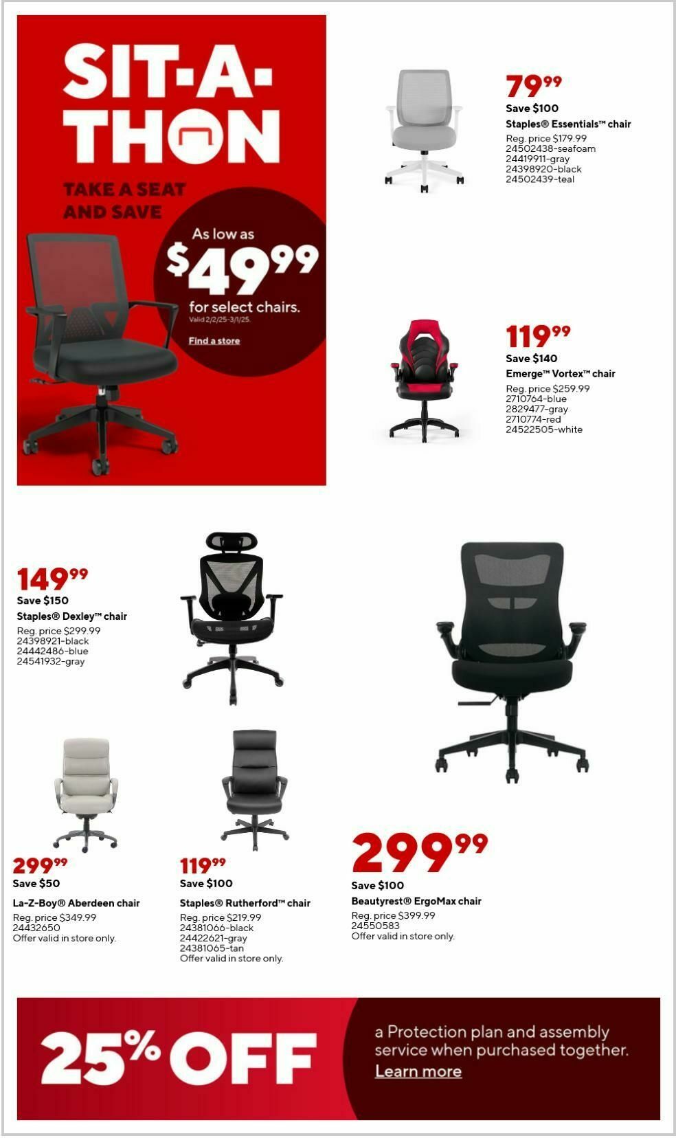 Staples Weekly Ad from February 2