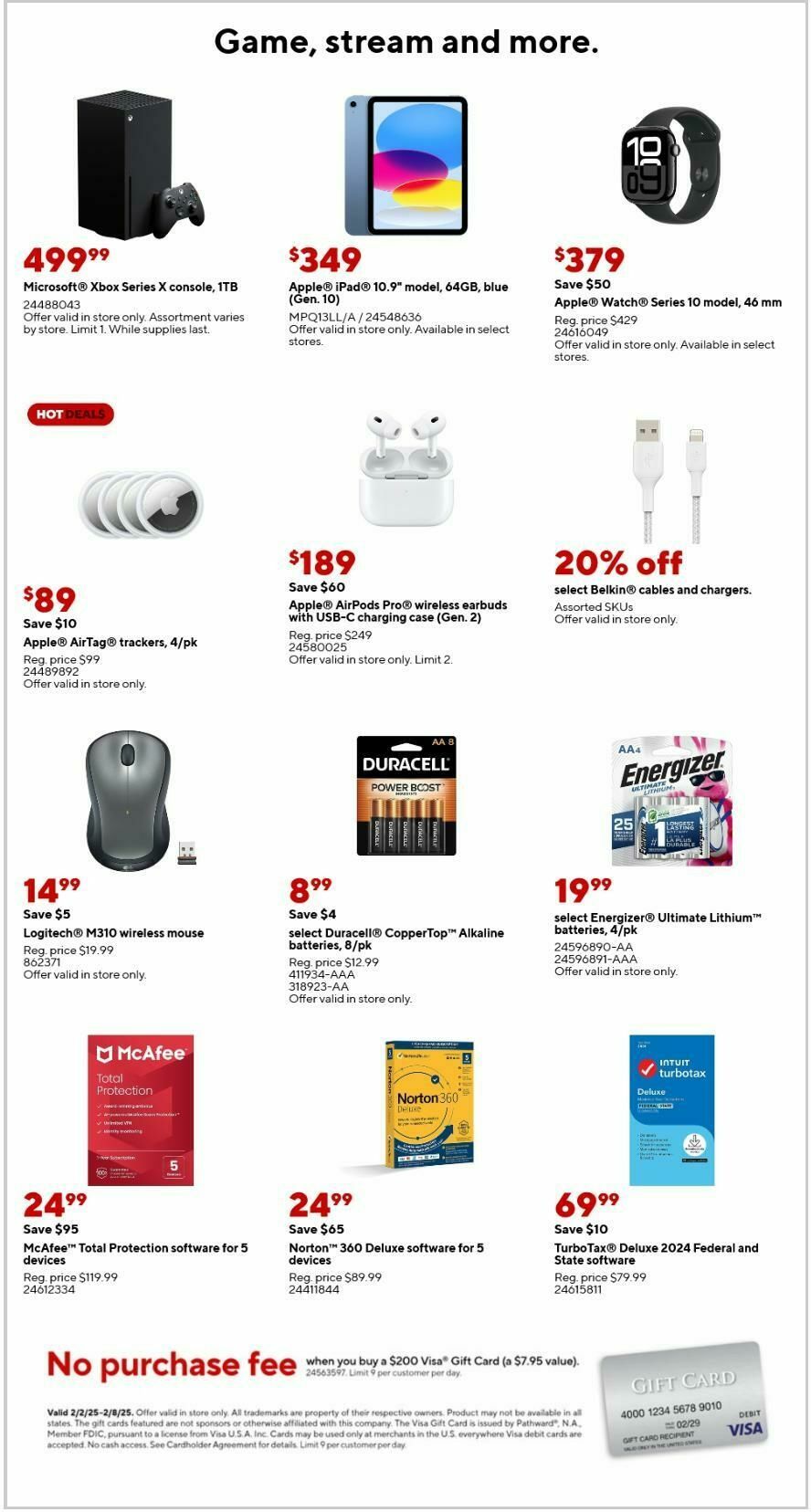 Staples Weekly Ad from February 2