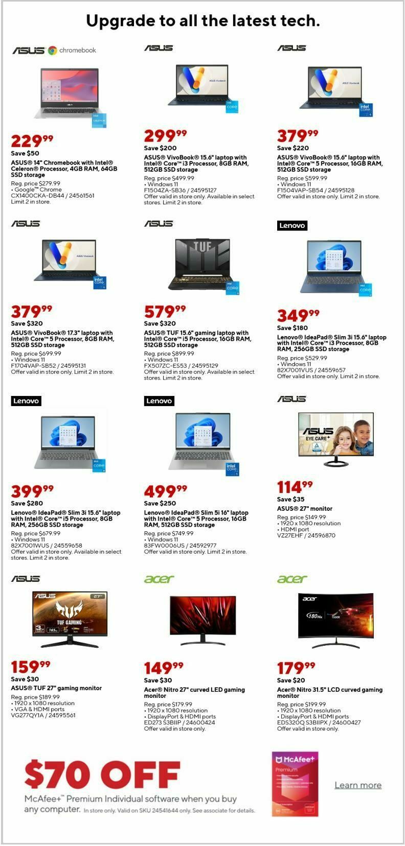 Staples Weekly Ad from February 2