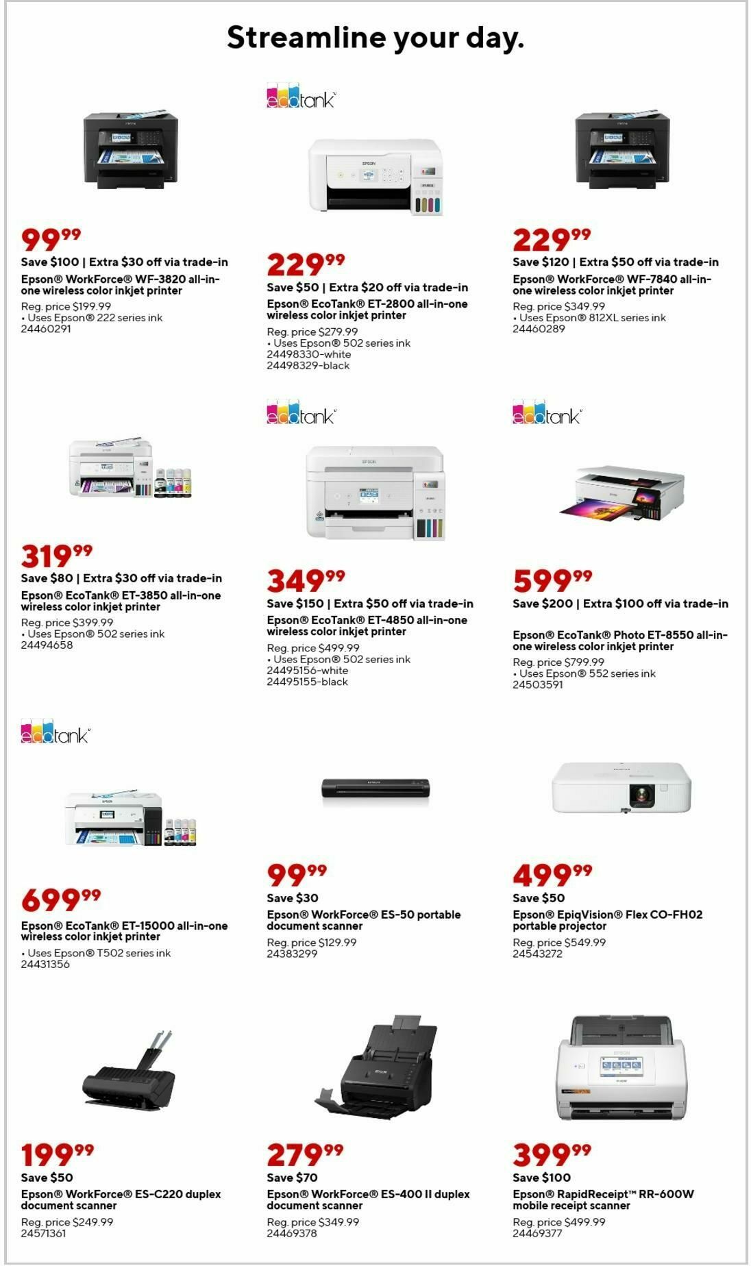 Staples Weekly Ad from February 9