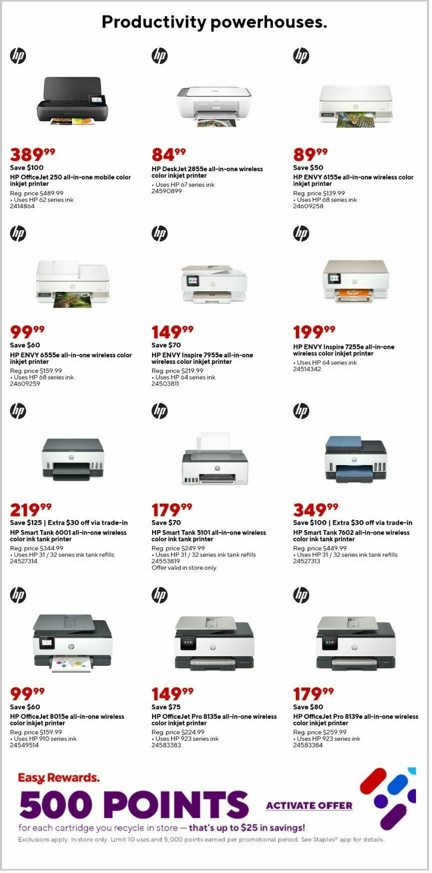 Staples Weekly Ad from February 16