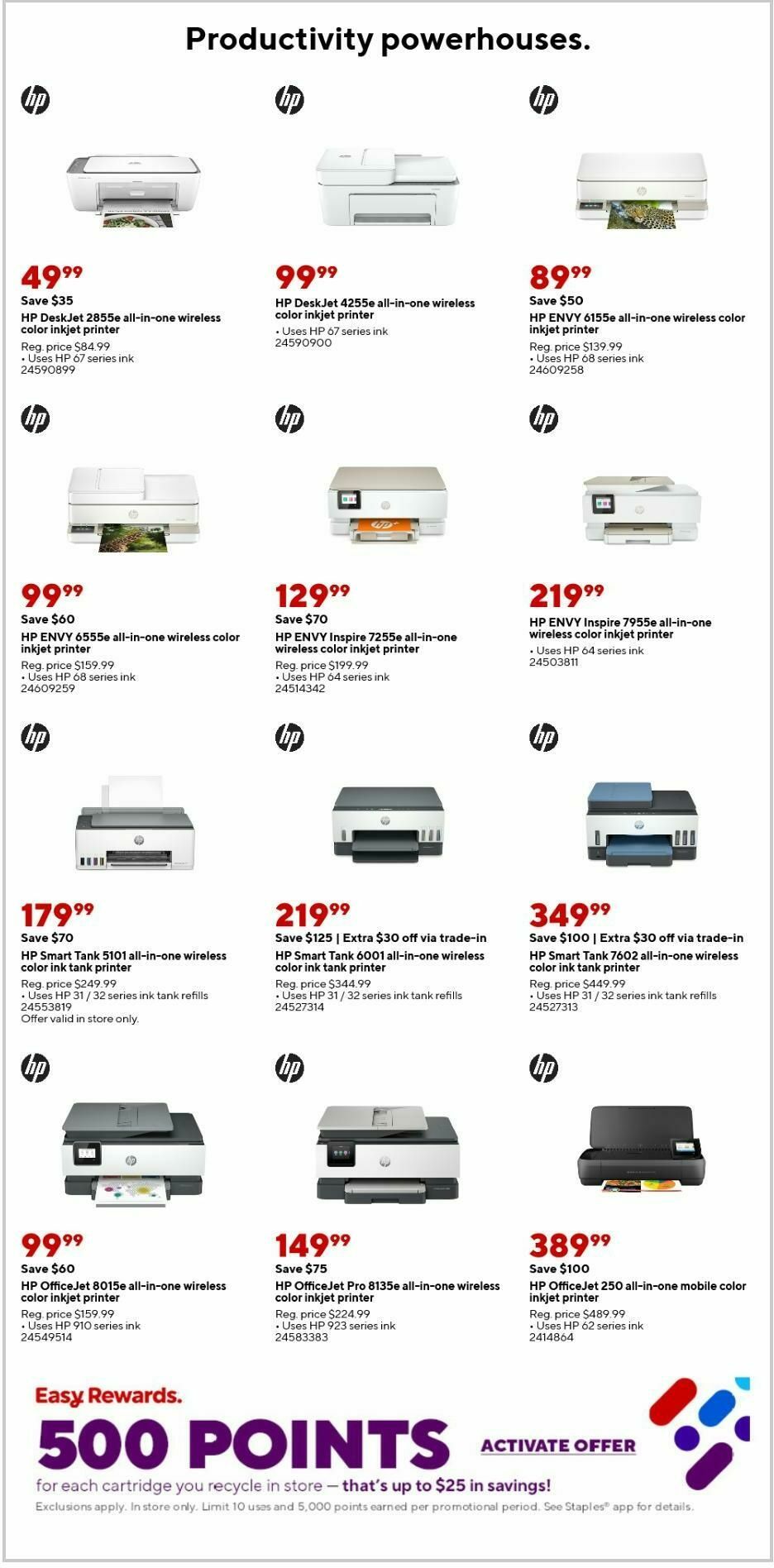 Staples Weekly Ad from February 23