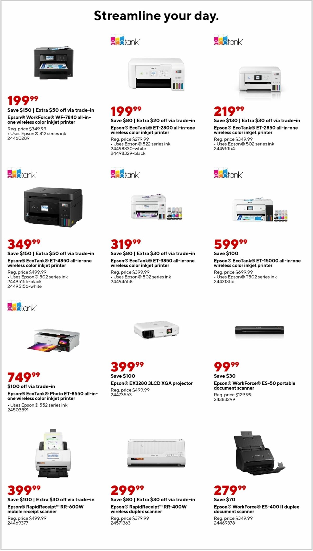 Staples Weekly Ad from March 2