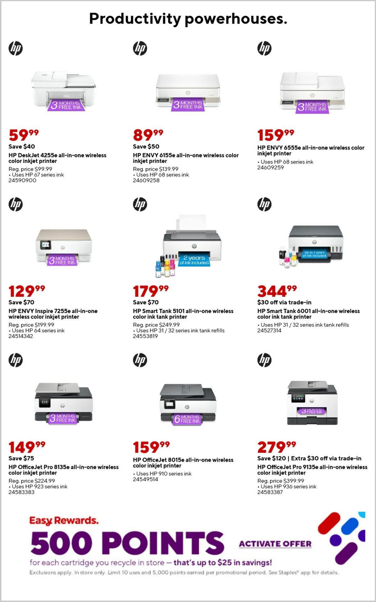 Staples Weekly Ad from March 2
