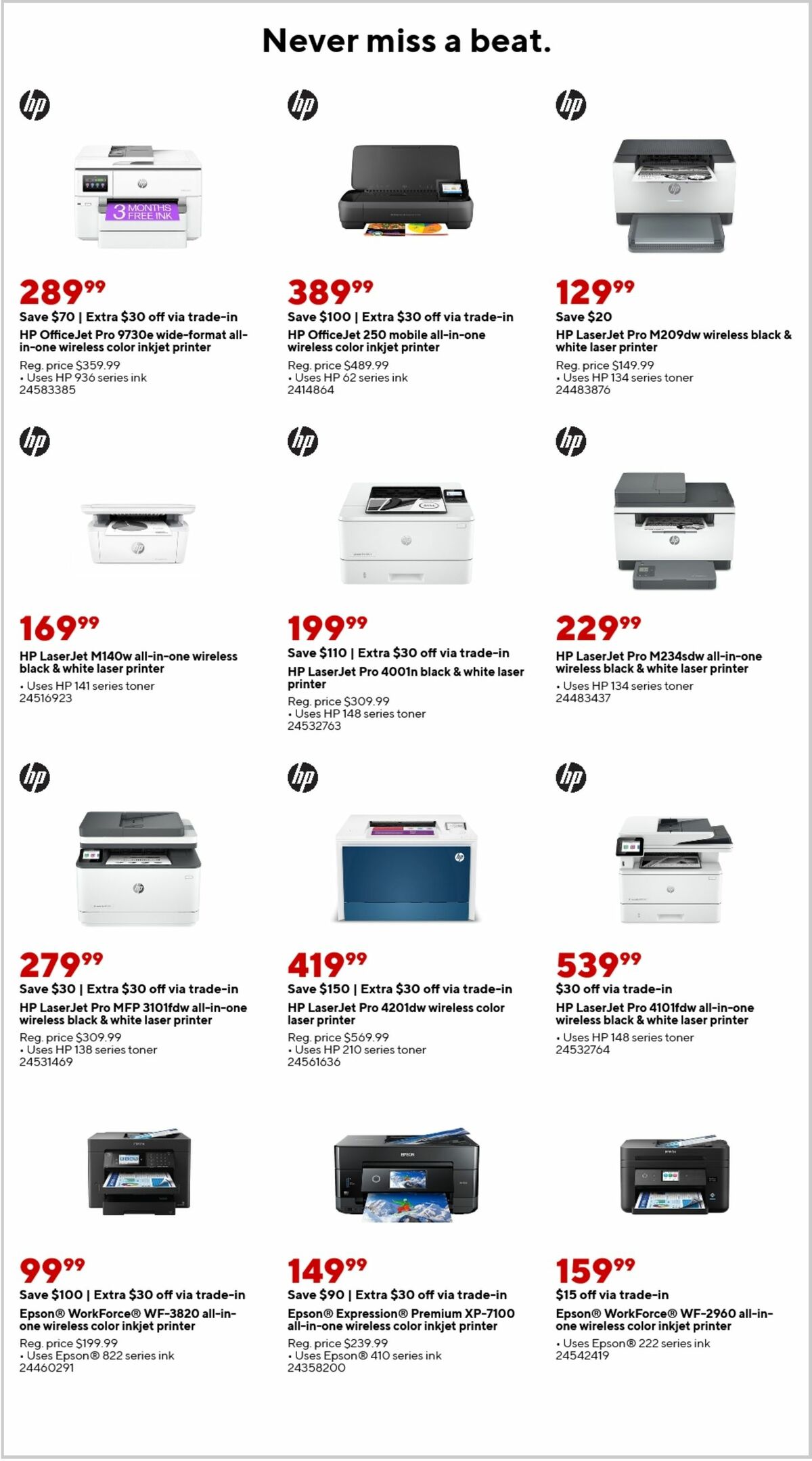 Staples Weekly Ad from March 2