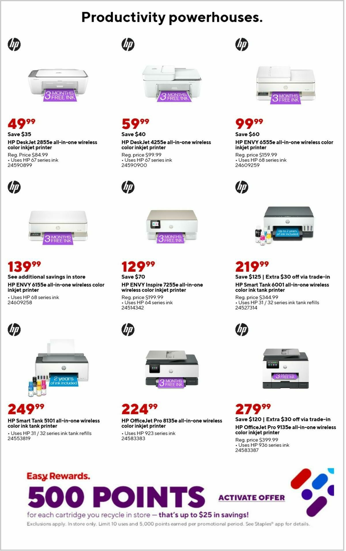 Staples Weekly Ad from March 9