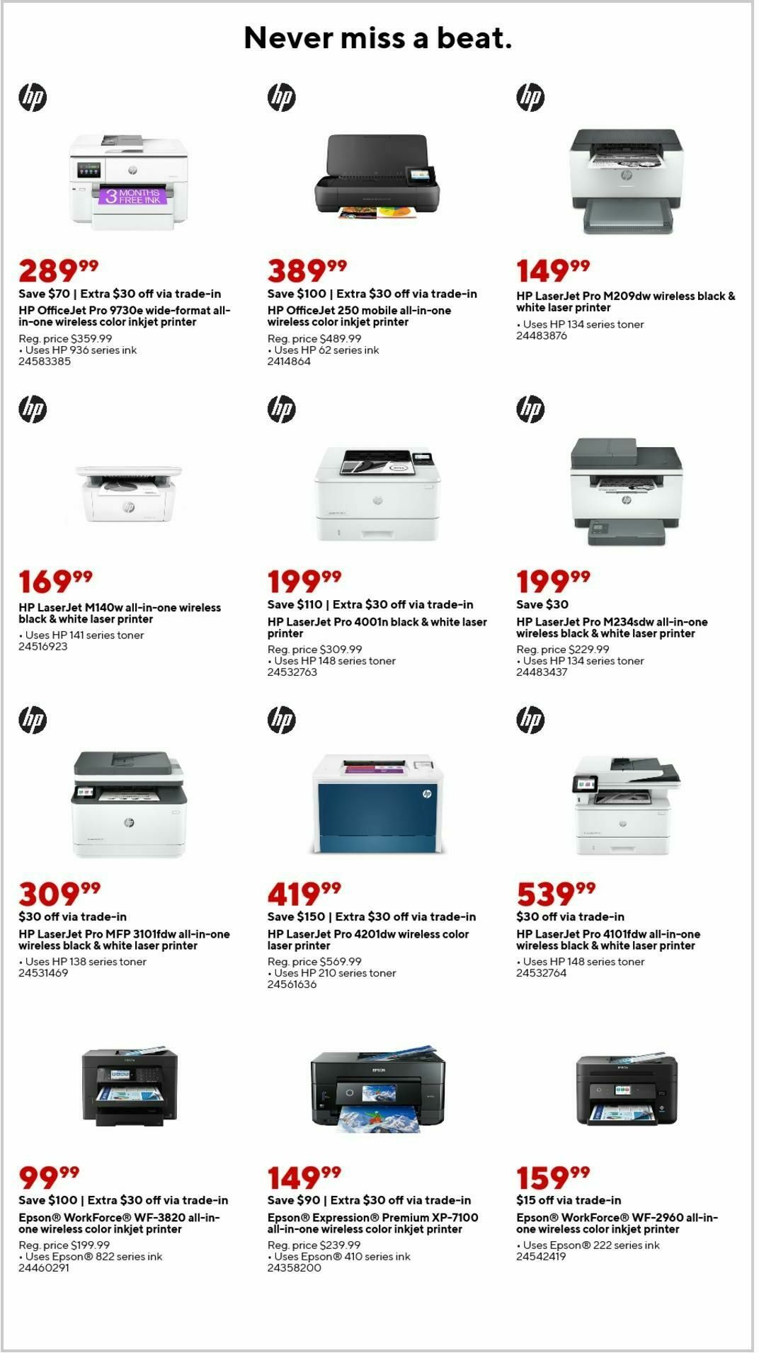 Staples Weekly Ad from March 9
