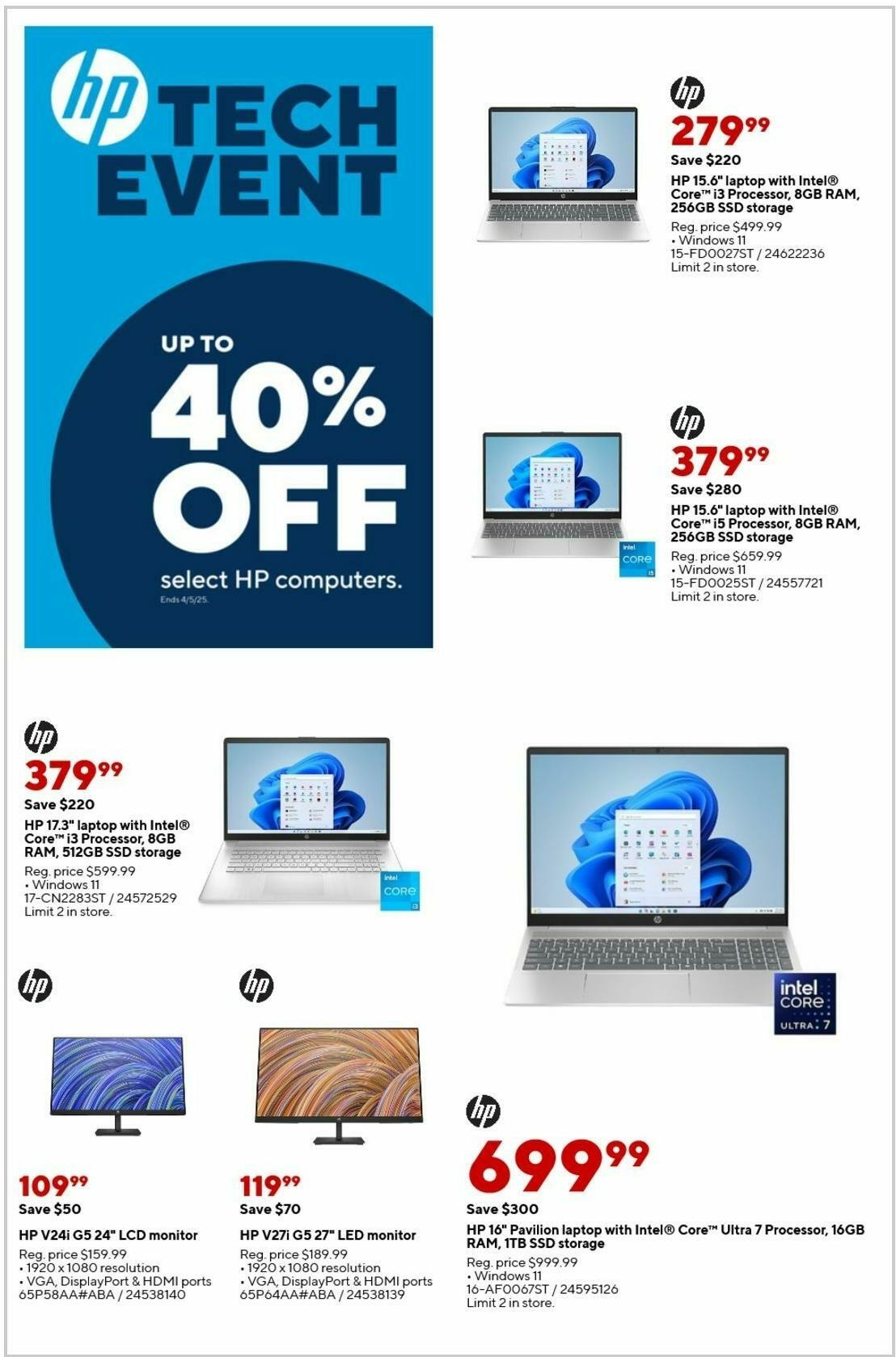 Staples Weekly Ad from March 16