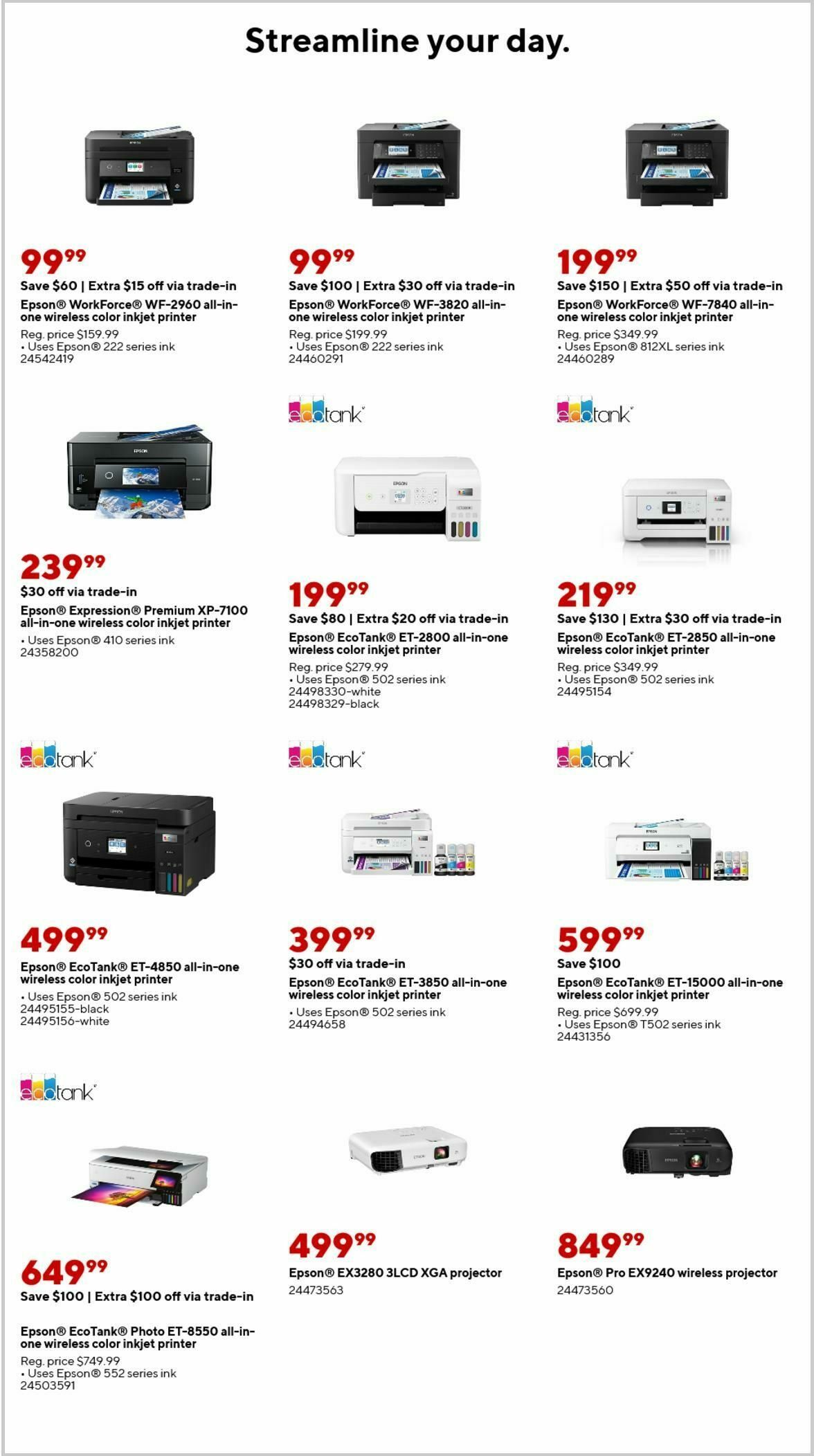 Staples Weekly Ad from March 23