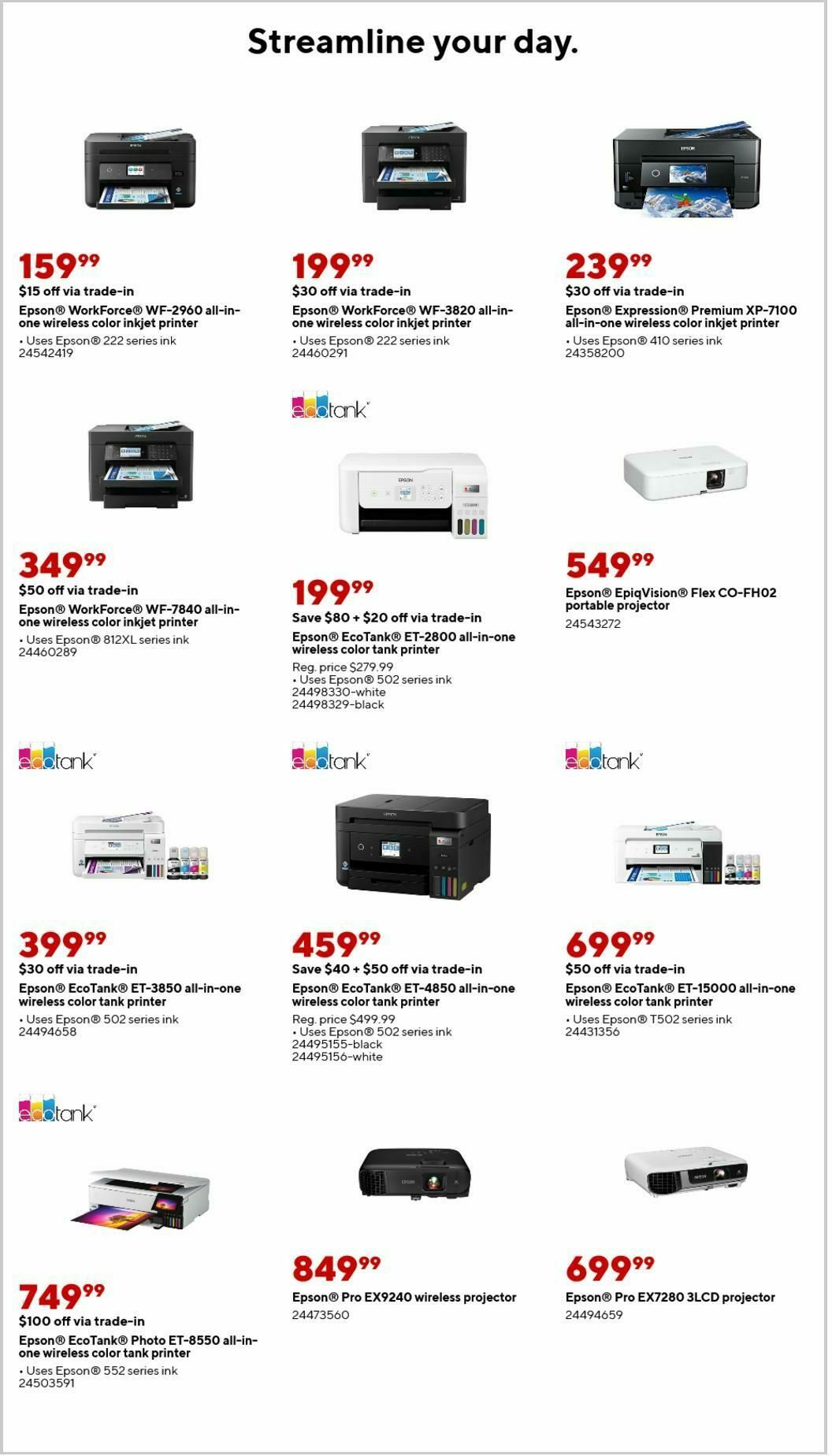 Staples Weekly Ad from March 30
