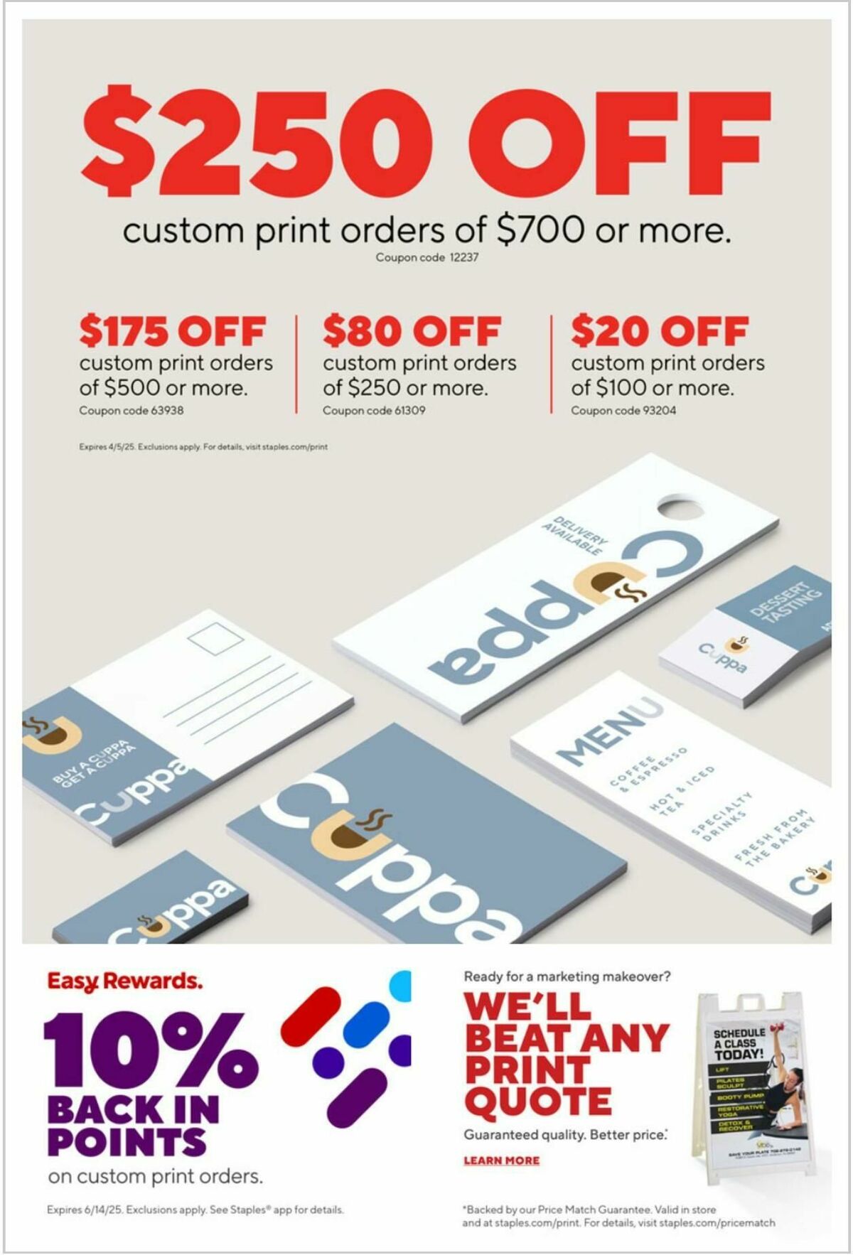 Staples Weekly Ad from March 30