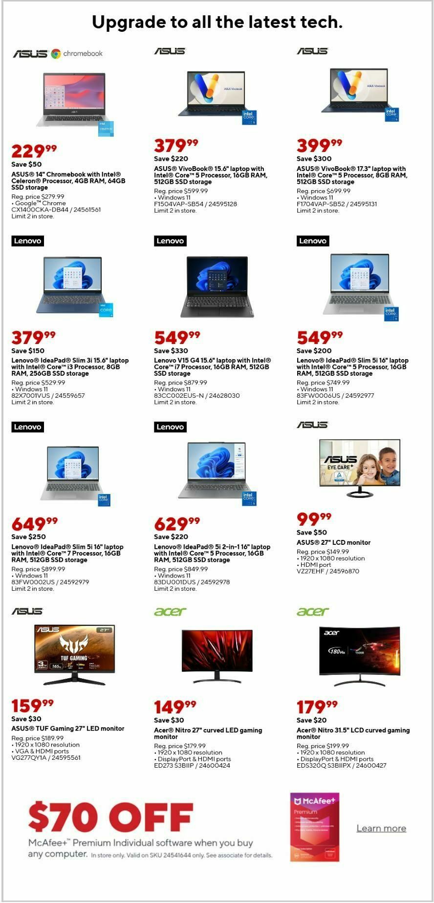 Staples Weekly Ad from March 30
