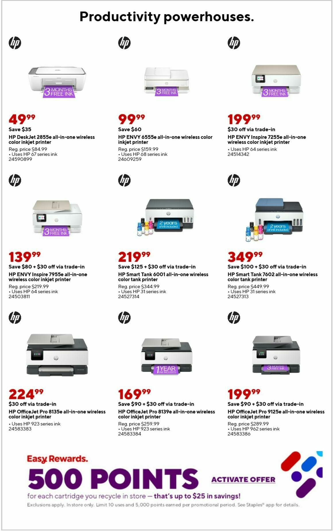 Staples Weekly Ad from March 30