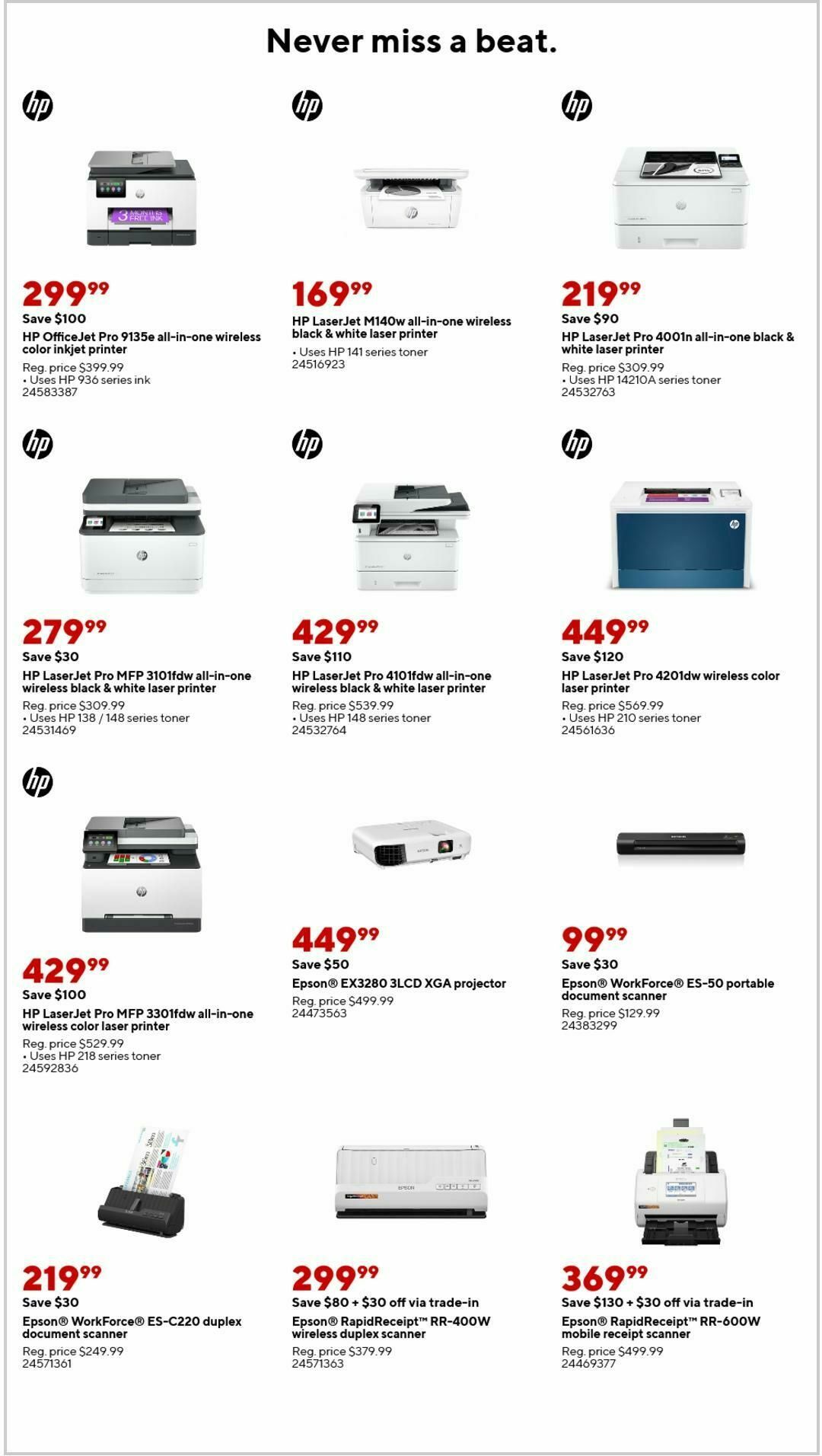Staples Weekly Ad from April 6