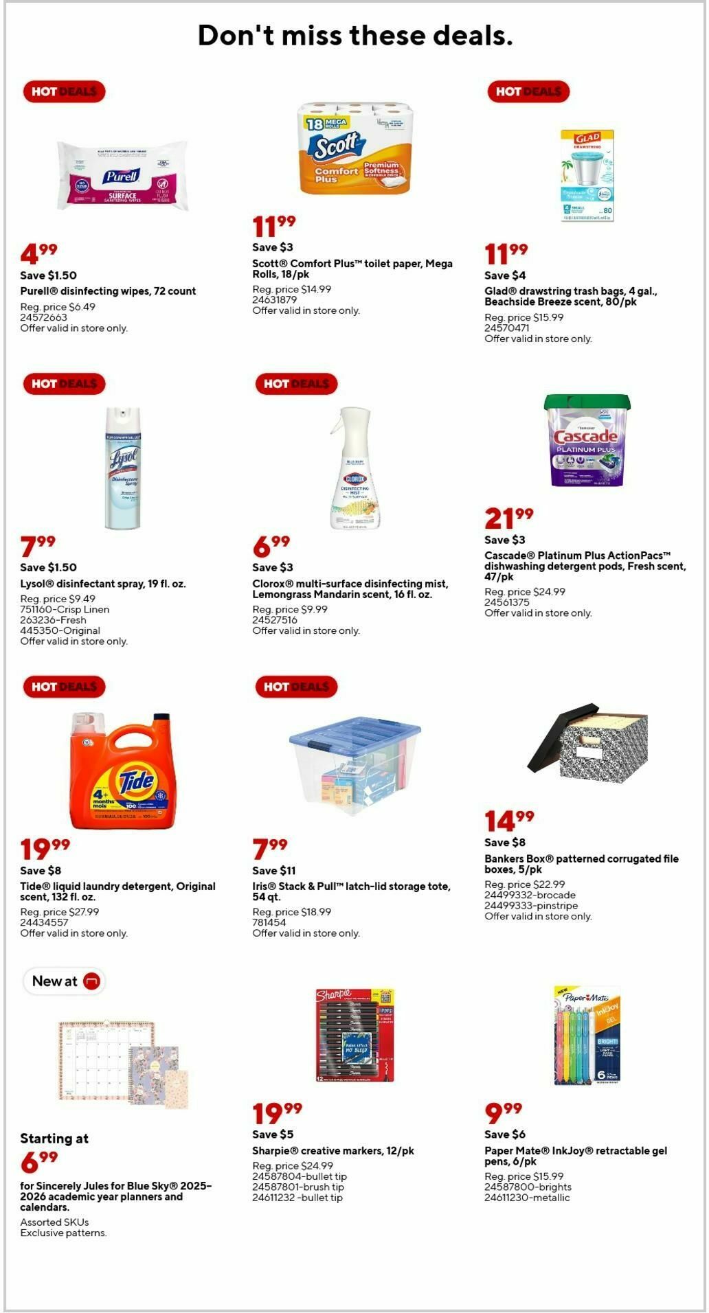 Staples Weekly Ad from April 13