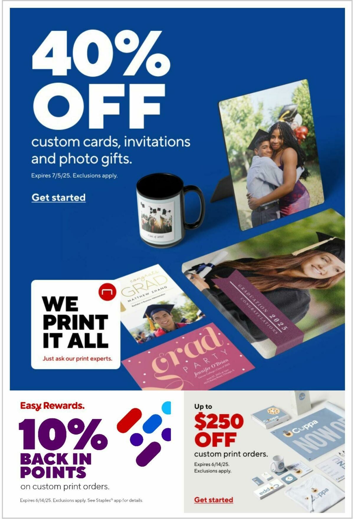 Staples Weekly Ad from April 13